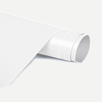 WALLNEST Vinyl Abstract White Wallpaper(L x W: 60.96 cm x 121.92 cm)