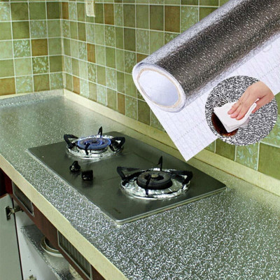 HASMUN Vinyl Classics Silver Wallpaper(L x W: 200 cm x 60 cm)
