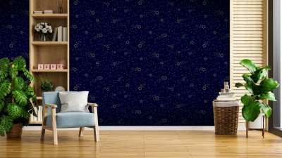 homeberry Decorative Multicolor Wallpaper(45 cm x 5 cm)