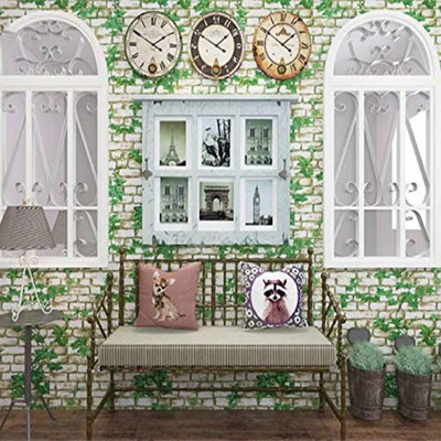HAPPYSTICKY Vinyl Decorative Multicolor Wallpaper(L x W: 500 cm x 45 cm)