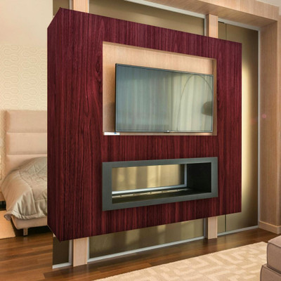Jaychan Vinyl Architecture Maroon Wallpaper(L x W: 500 cm x 45 cm)