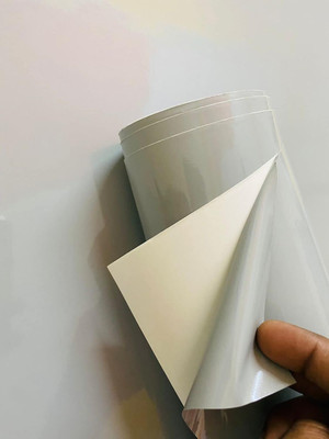 SUPERFAB Decorative Grey Wallpaper(121.92 cm x 60 cm)