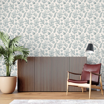 Guru Production Vinyl Abstract White Wallpaper(L x W: 244 cm x 41 cm)