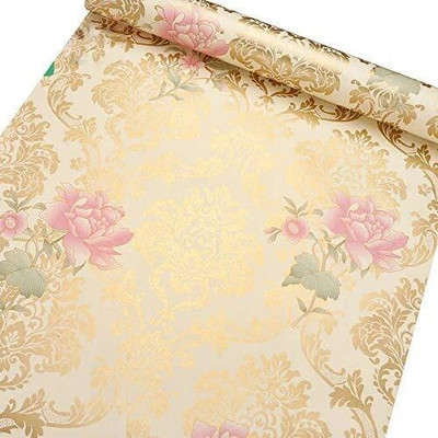 SV collections Floral & Botanical Multicolor Wallpaper(200 cm x 45 cm)