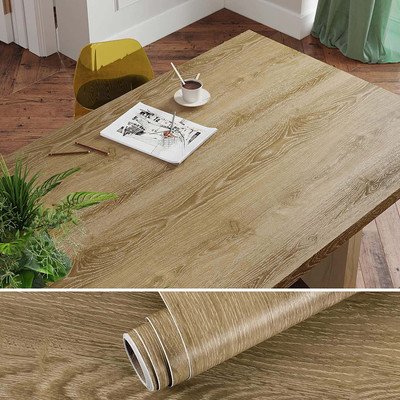 HAPPYMATES Decorative Brown Wallpaper(60 cm x 121 cm)