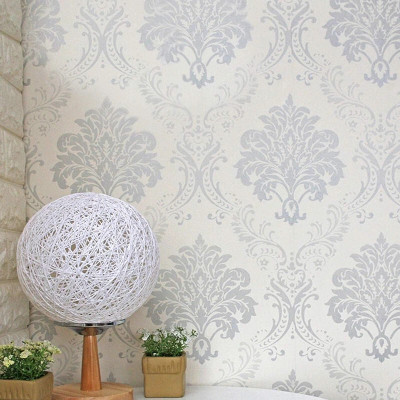 KAAF Vinyl Abstract Grey Wallpaper(L x W: 1000 cm x 45 cm)