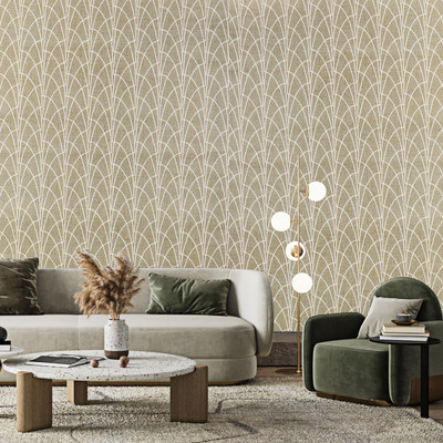 DPA Collection Vinyl Abstract Grey Wallpaper(L x W: 1000 cm x 45 cm)