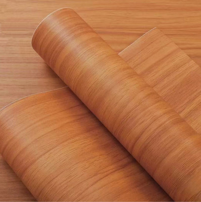 Creon Vinyl Decorative Brown Wallpaper(L x W: 40 cm x 203 cm)