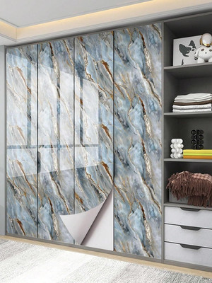 ANUSHKA ENTERPRISE Abstract Multicolor Wallpaper(60 cm x 200 cm)