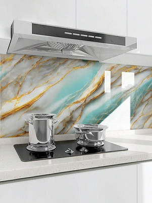 La Mejilla Abstract White Wallpaper(200 cm x 60 cm)