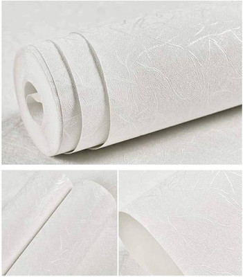 VRTREND Vinyl Abstract Silver Wallpaper(L x W: 1000 cm x 45 cm)