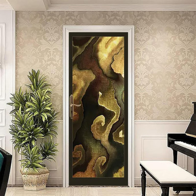 Aadee craft Vinyl Floral & Botanical Multicolor Wallpaper(L x W: 213 cm x 91 cm)