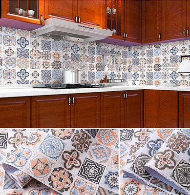 Assbri Vinyl Classics Multicolor Wallpaper(L x W: 600 cm x 45 cm)