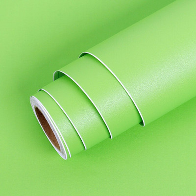 FEELPZONE Vinyl Abstract Green Wallpaper(L x W: 132.08 cm x 60 cm)