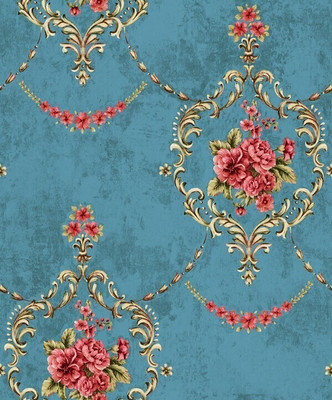SV collections Decorative Multicolor Wallpaper(200 cm x 45 cm)