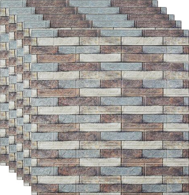 BDM Embossed Decorative Multicolor Wallpaper(L x W: 70 cm x 77 cm)