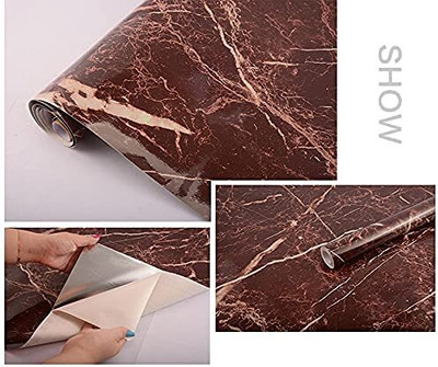 KSHOP Decorative Red Wallpaper(200 cm x 60 cm)