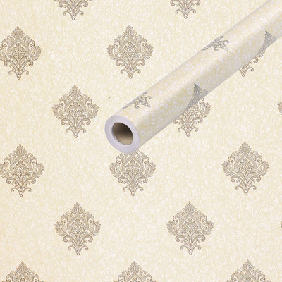 Guru Production Vinyl Abstract Multicolor Wallpaper(L x W: 200 cm x 40 cm, Pack of 3)