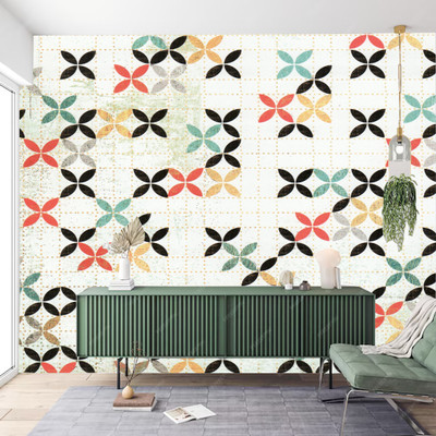 Zedexgraphics Abstract Multicolor Wallpaper(127 cm x 40 cm)