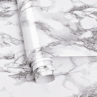 globalkart impex Decorative White Wallpaper(200 cm x 60 cm)