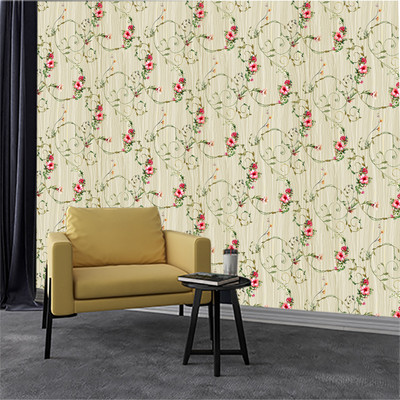 Zedexgraphics Floral & Botanical Multicolor Wallpaper(244 cm x 41 cm)