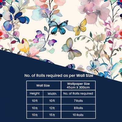 Anna Stella 304.8 cm Self Adhesive Removable Peel and Stick Waterproof Wallpaper Self Adhesive Sticker(Pack of 1)