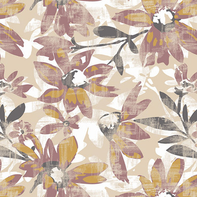 Guru Production Vinyl Nature Yellow Wallpaper(L x W: 1000 cm x 45 cm)