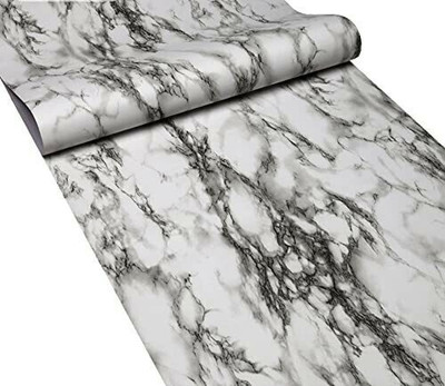 TRK HUB Classics White Wallpaper(200 cm x 60 cm)
