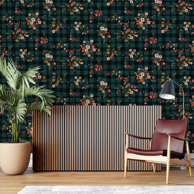 Guru Production Vinyl Abstract Multicolor Wallpaper(L x W: 1000 cm x 45 cm)