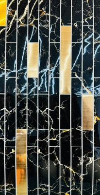 lOMESH Paper Classics Black Wallpaper(L x W: 60 cm x 30 cm)