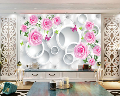 VWALL Abstract Multicolor Wallpaper(230 cm x 40 cm)