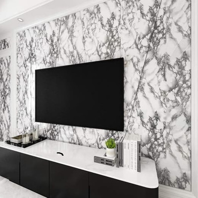 SOJITRA EXPORT Paper Abstract White Wallpaper(L x W: 200 cm x 60 cm)