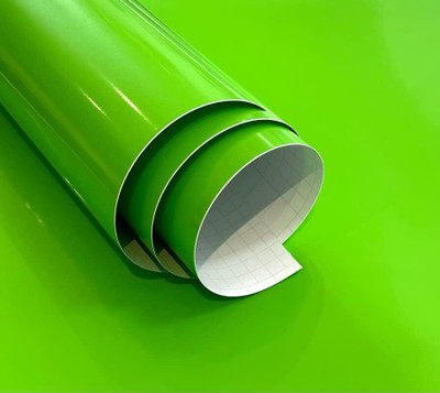 SIA VENDORS 121 cm x 60 cm Waterproof Decorative Vinyl Wallpaper(Green)