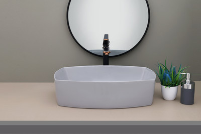 KAYRA DREAM GREY Table Top Basin(GREY)