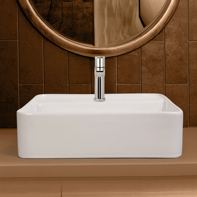 Hindware Edge 9110010SW Table Top Basin(Star White)