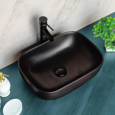 WASSMIST wsmt-basin-AD-130 wsmt-basin-AD-130 Counter Top(Brown)