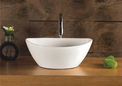 Gajanand (41.5*34.5*16.5) CM VERY STYLISH BEAUTIFUL CERAMIC WASH BASIN / Table Top Basin(White) deal from flipkart Gajanand (41.5*34.5*16.5) CM VERY STYLISH BEAUTIFUL CERAMIC WASH BASIN / Table Top Basin(White) deal from flipkart