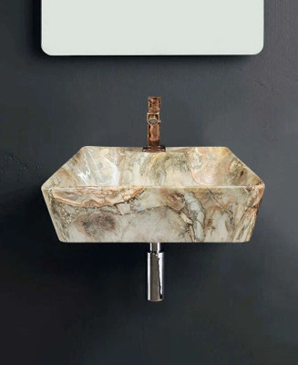 DELTA (16*12*5) Table Top & Wall Mount Wash Basin(M43) (16*12*5)(T)(M43) Table Top Basin(White)