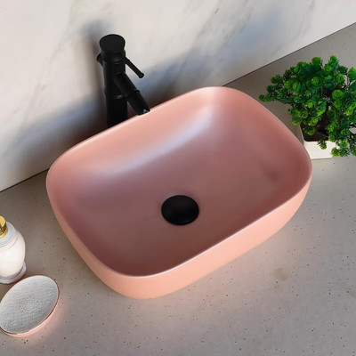WASSMIST wsmt-basin-AD-132 wsmt-basin-AD-132 Counter Top(Pink)