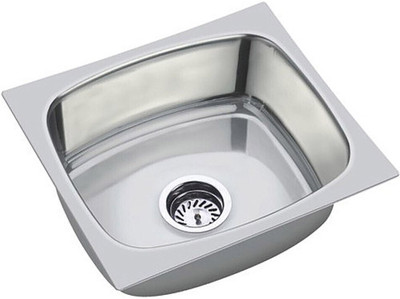 Jindal steel Jindal 14x16 Stainless Steel kitchen Sink 304 Grade Jindal 14x16 Stainless Steel kitchen Vessel Sink(steels)