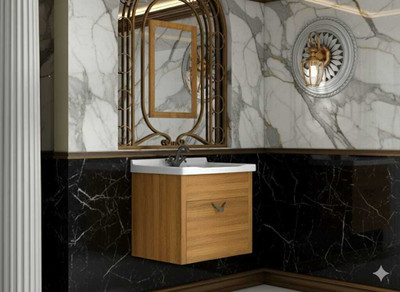 Flowenza sandelwood Under Counter Basin(wooden)