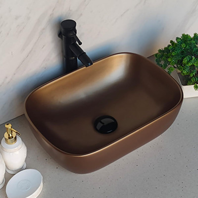 WASSMIST wsmt-basin-AD-135 wsmt-basin-AD-135 Counter Top(Brown)
