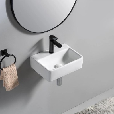 SENISTO ceramic primium wash basin / super white colour Table Top Basin(WHITE)