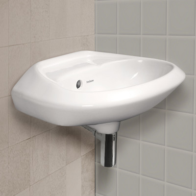 Hindware 10036 Wall Hung Basin(Star White)