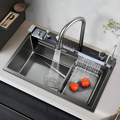 DISH WASHER Vessel Sink  (BLACK) For Rs. 9997 @ 23 %