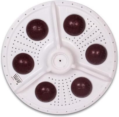 Just Repair Plastic Pulsator Round Compatible with Top Load Panasonic White and Red Washing Machine Dryer Lint Filter