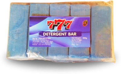 777 Dishwash Bars | Bartan Bar 5 Cakes Detergent Bar(900 g)