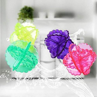Qweezer (10pcs)Silicone Washing Machine, Laundry Dryer Balls Detergent Bar(0.2 g, Pack of 10)