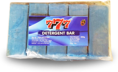 777 Detergent Bar 5 Cakes Washing Soap Detergent Bar(900 g)