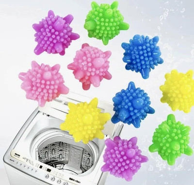 Dfasion Laundry Washing Balls for Machine 131 Detergent Bar(0.5 g, Pack of 10)